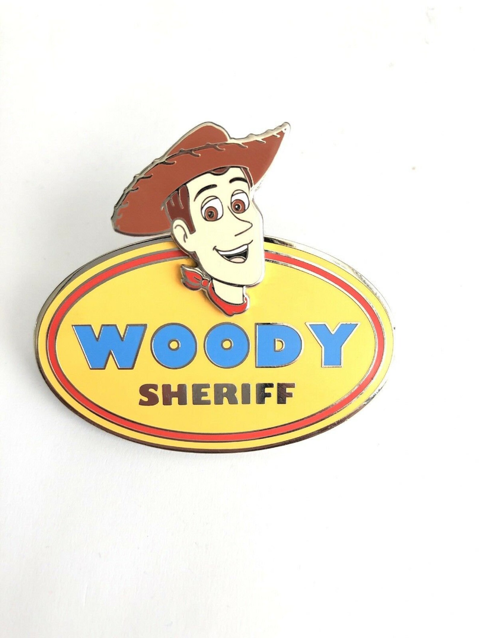 Disney Toy Story Woody Sheriff Name Badge Fantasy Pin LE 50 Etsy Disney Toy Story Woody Sheriff Name Badge Fantasy Pin LE 50 Etsy