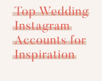 PDF & Email Marketing - Account IG da seguire per le spose