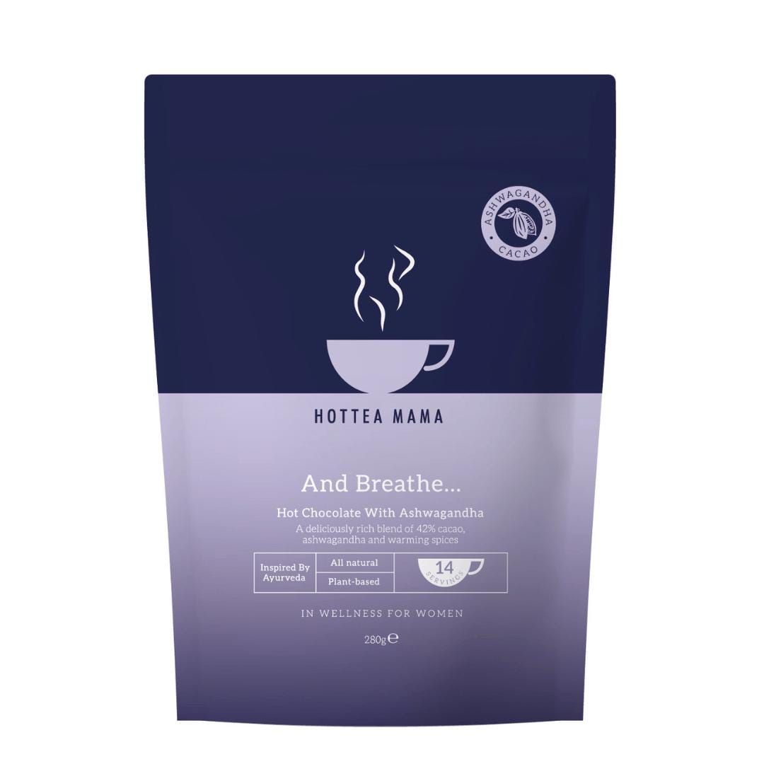 The Natural Dispensary. And Breathe... Hot Chocolate With Ashwagandha 280g