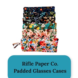 Rifle Paper Co. Eyeglasses Case: Padded Sunglasses Protector