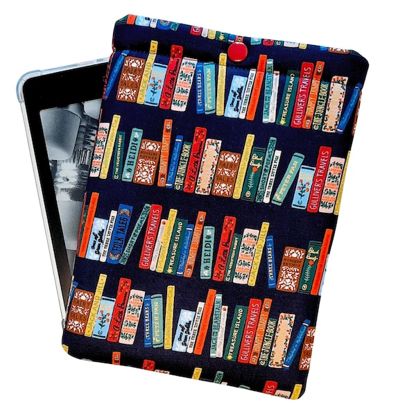 Rifle Paper Co. Kindle Sleeve with Snap: Padded E-reader Case, Choose your Lining, LIMITED EDITON