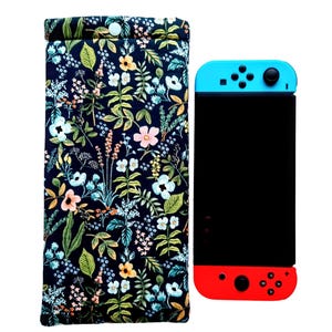 Rifle Paper Co. Floral Nintendo Switch Carrying Case: Padded Herb Garden Pouch