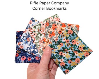 Rifle Paper Co. Floral Corner Bookmark:  Book Lover Gift