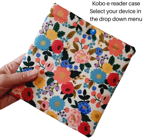 Kobo Case, Kobo Libra 2 Case, Pretty Kobo Sleeve, Kobo Libra Pouch, Padded  Kobo Sleeve, E-reader Sleeve, Choose Your Kobo Device. 