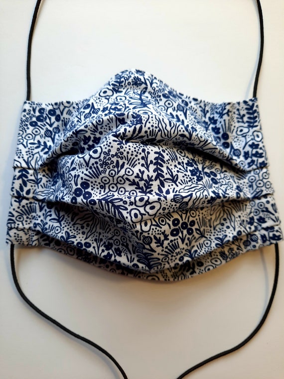 Rifle Paper Co. face mask over the head face mask with nose Etsy