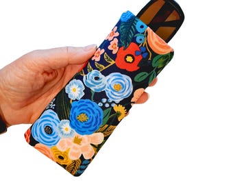 Rifle Paper Co. Eyeglass Case: Padded Floral Sunglasses Sleeve