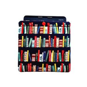 Rifle Paper Co. Kobo Sleeve: Book Print Padded Case, Snap Closure
