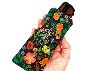 Rifle Paper Co. Eyeglass Case: Padded Floral Glasses Sleeve