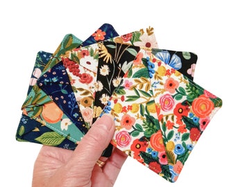 Floral Corner Bookmark: Rifle Paper Co. Fabric, Book Lover Gift