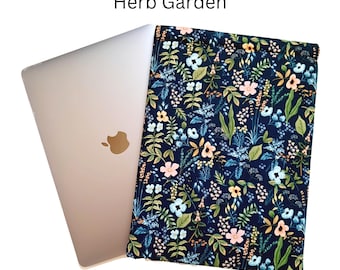 MacBook Air Laptop Sleeve: Padded Case with Rifle Paper Co. Fabric, Several Fabric Options