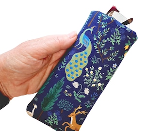 Rifle Paper Co. Eyeglasses Case: Padded Sunglasses Protector/Woodland Print