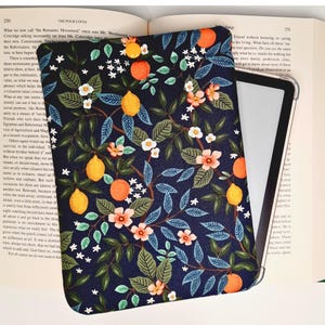 Rifle Paper Co. Kindle Sleeve with Snap: Padded E-Reader Case for All Kindle Models