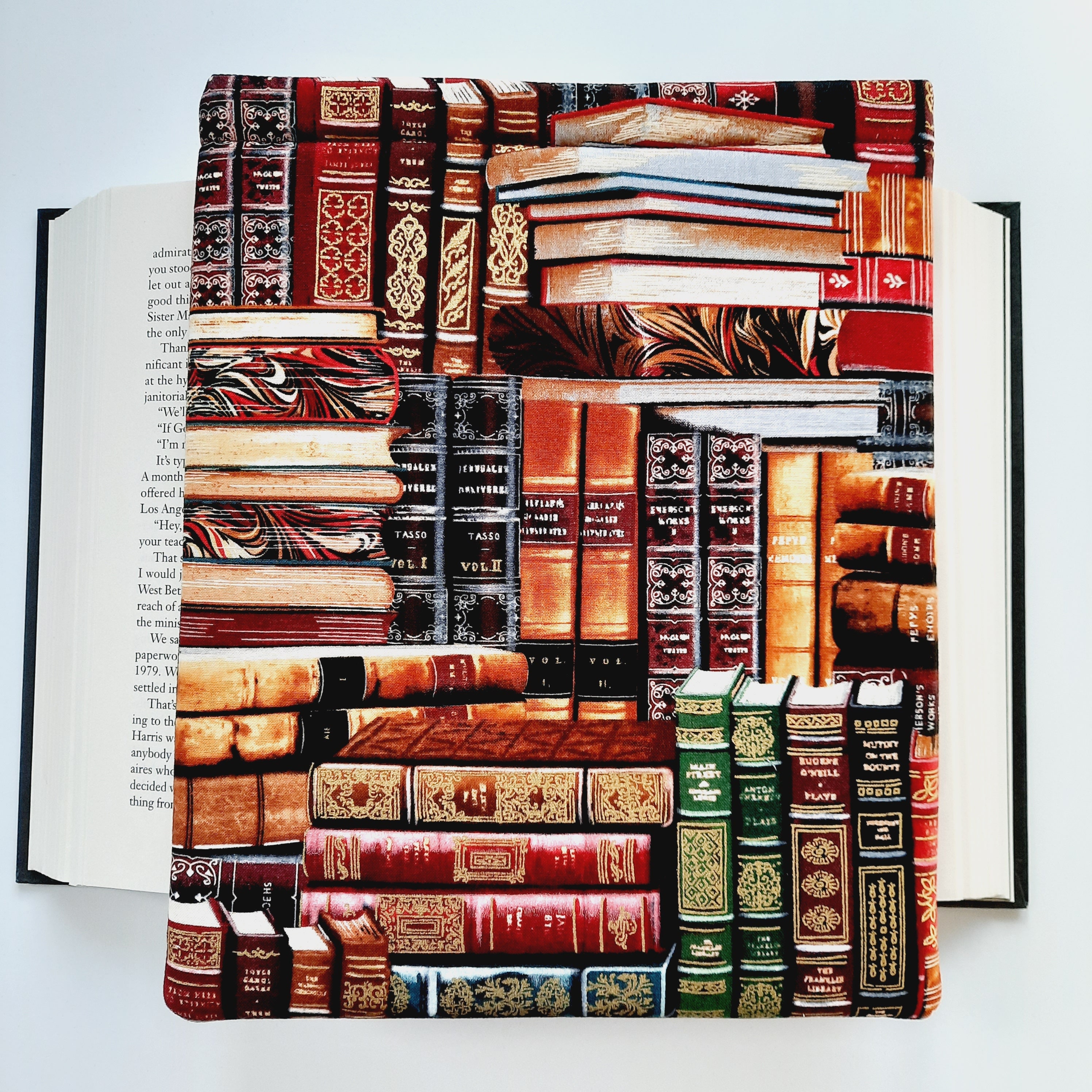 Book sleeve for books padded book sleeve quality book pouch - Etsy.de