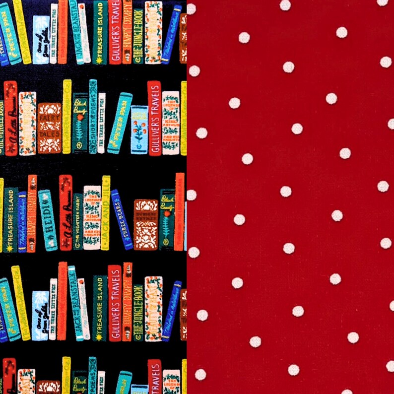 Rifle Paper Co. Kindle Sleeve with Snap: Padded E-reader Case, Choose your Lining, LIMITED EDITON Red with White Dots