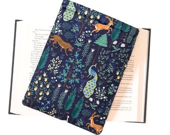 Rifle Paper Co. Book Sleeve: Padded Book Cover, Woodland Animal Print