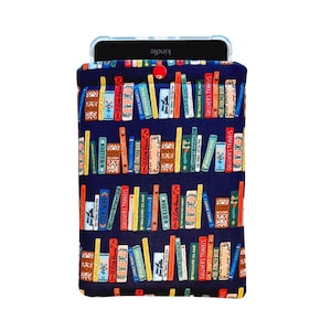 Rifle Paper Co. Kindle Sleeve with Snap: Padded E-reader Case, Choose your Lining, LIMITED EDITON image 7