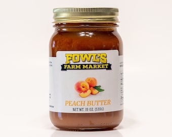 Peach Butter 19 Oz.