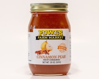 Cinnamon Pear Conserves 20 Oz.