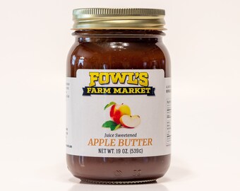 No Sugar Added Apple Butter