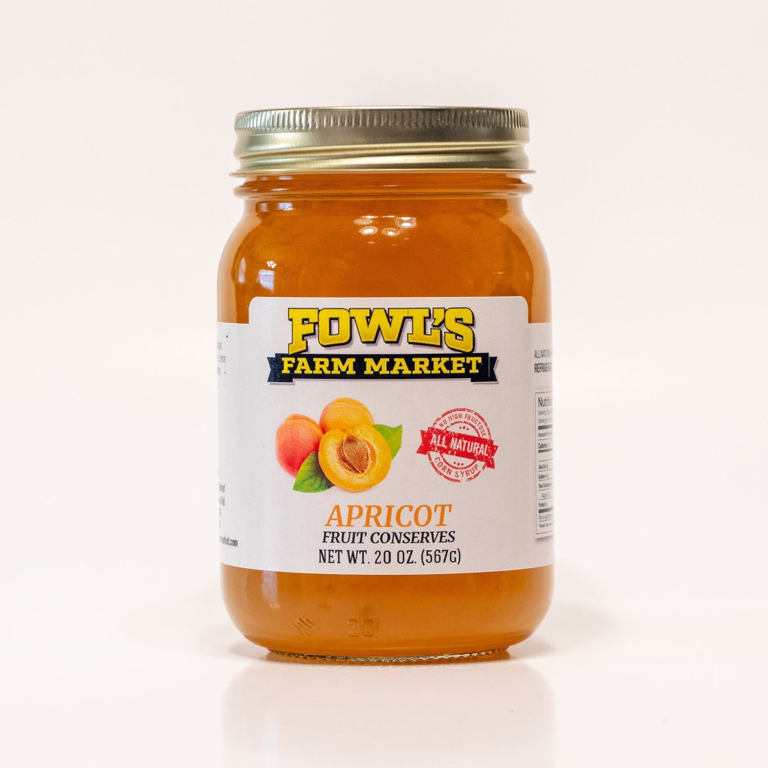 Apricot Fruit Conserves 20 Oz. Etsy