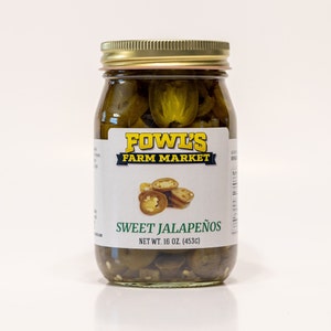 Sweet Jalapeños 16Oz.