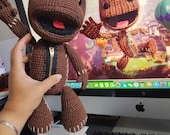 Receita Amigurumi de Crochê - Modelo Sackboy