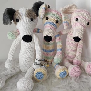 AMIGURUMI - WIPPET HUND