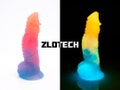 Custom glow in the dark Diablo Fantasy dildo 18.5cm