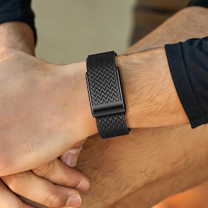 Nylon Elastic Band for WHOOP 4.0, Breathable Sport Strap Replacement