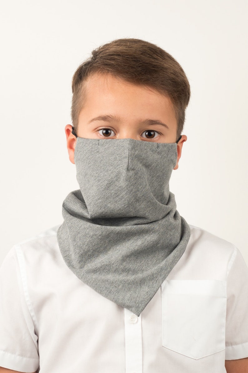 Unisex Kids Bandana Mask With Nose Wire Bandana Face Cover - Etsy UK