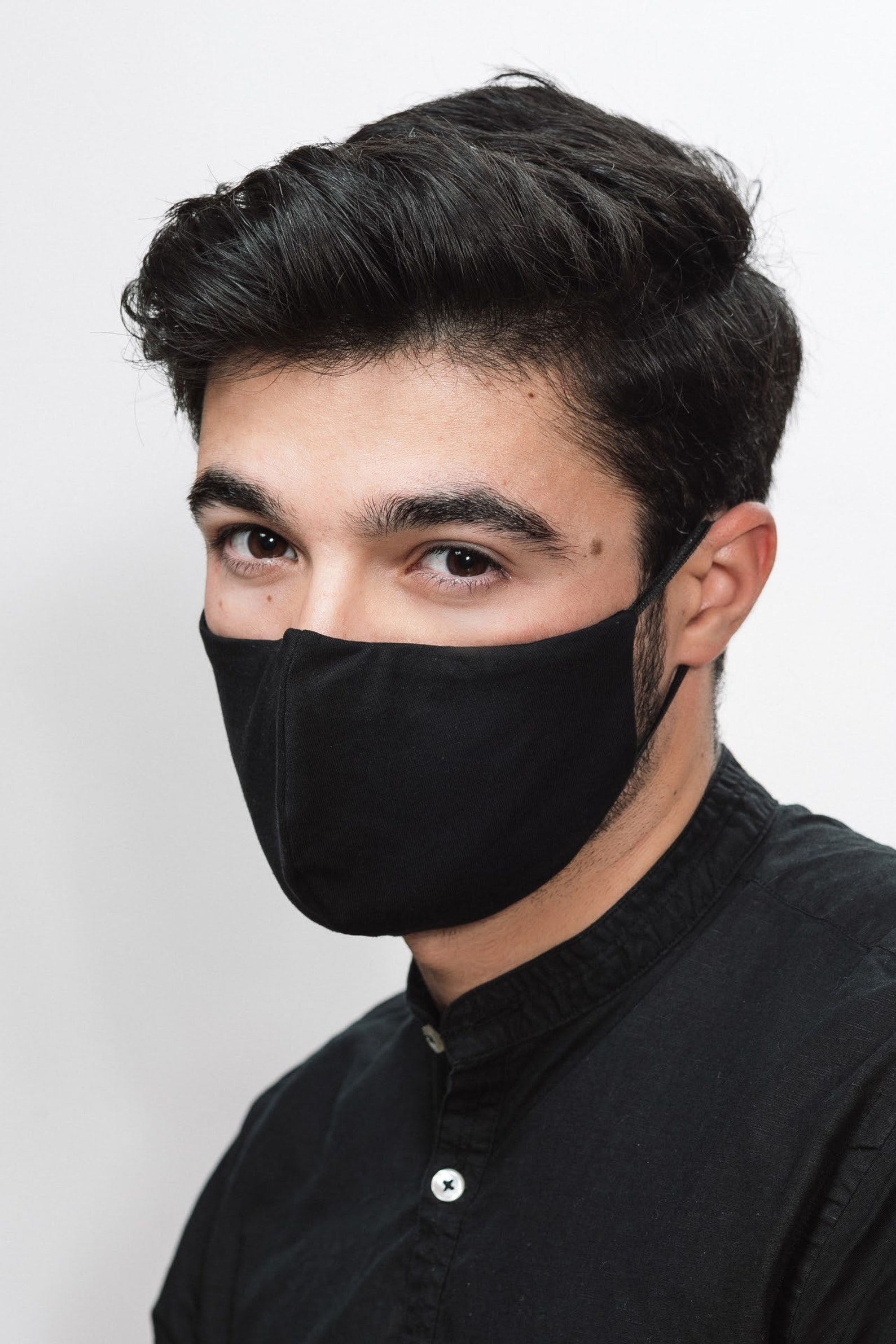 Face Mask Uk Men With Filter Pocket & Nose Wire Face Covering Etsy UK