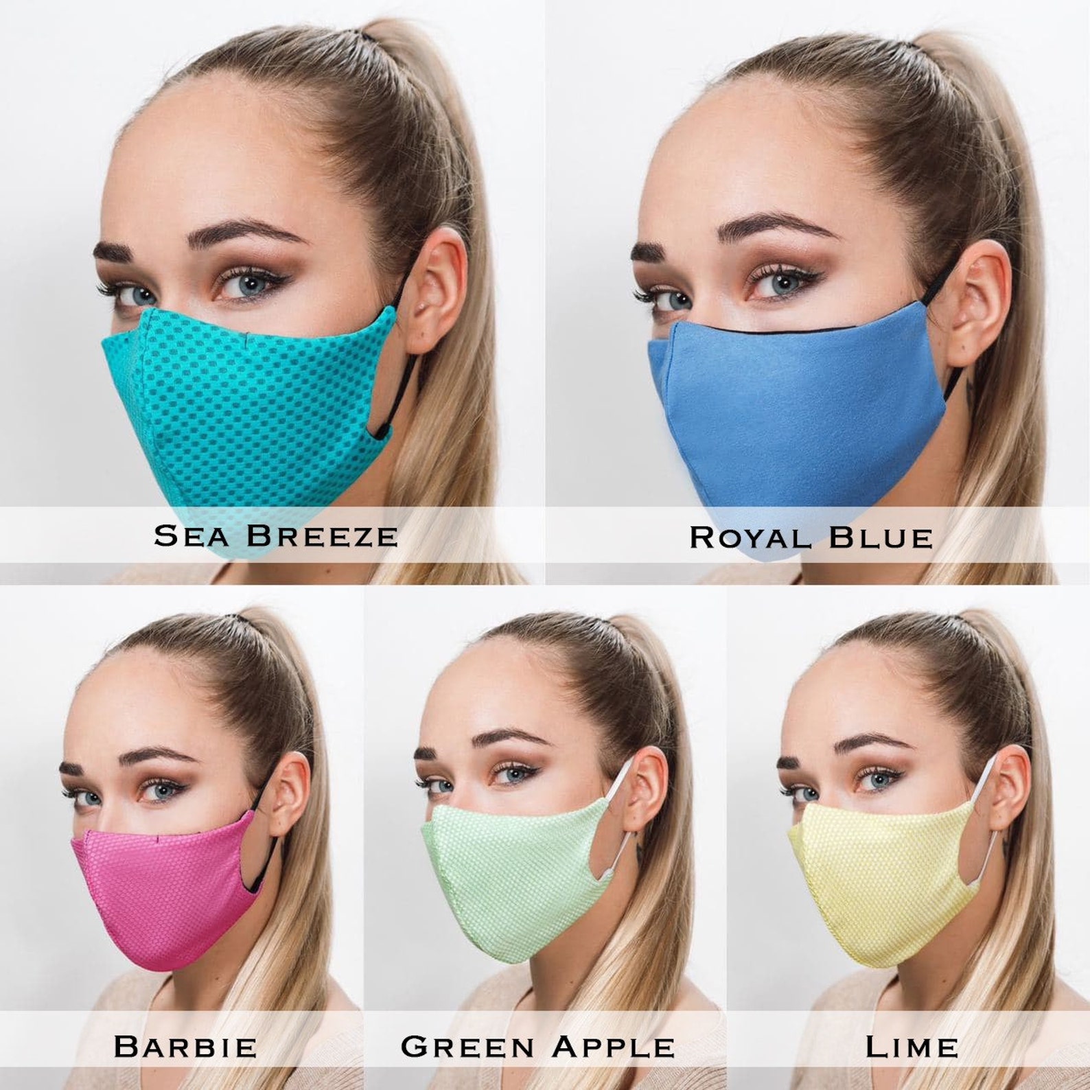 Soft Face Masks With Nose Wire and Filter Pocket 1 DAY UK Etsy UK