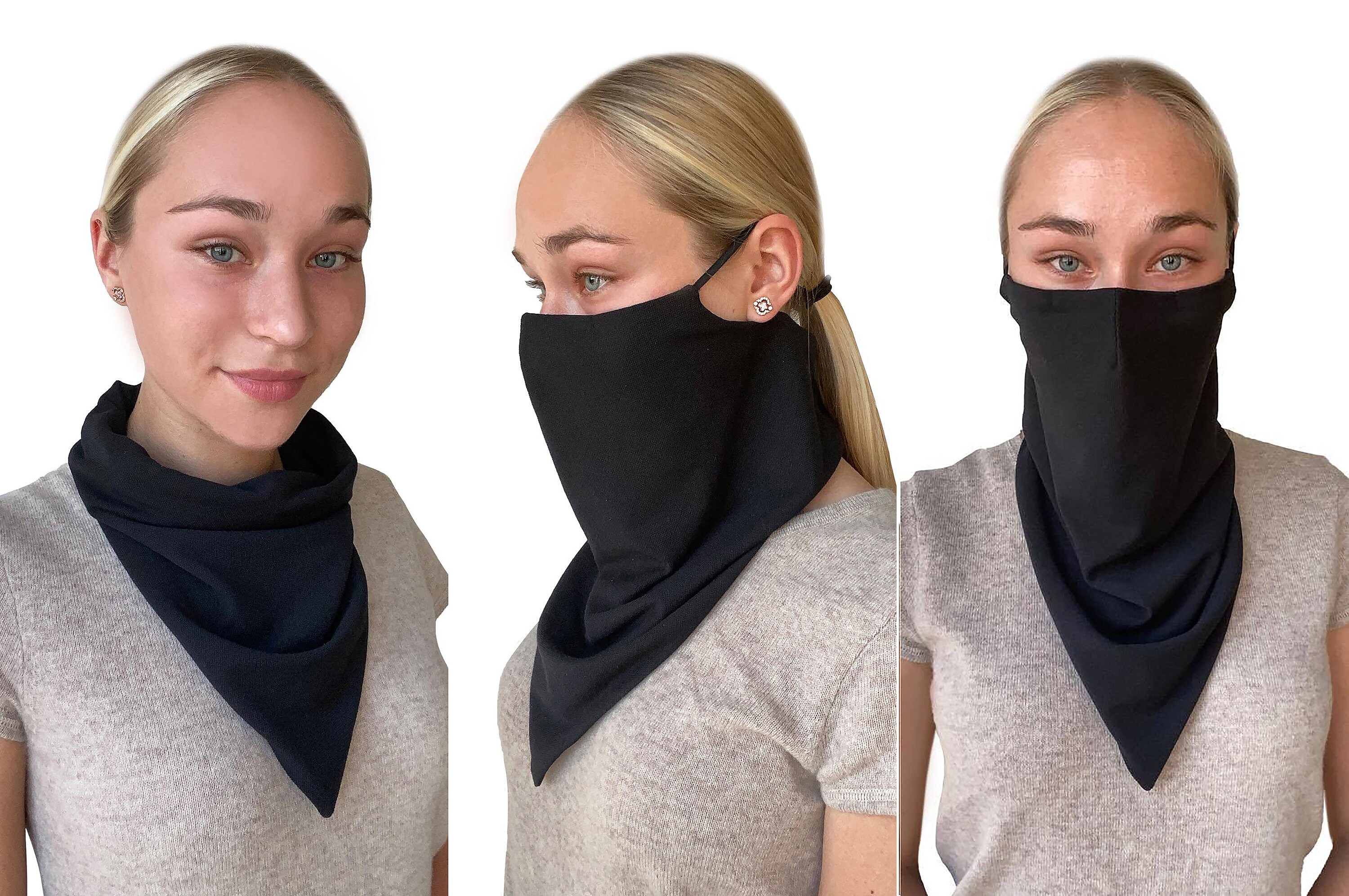 Warm Bandana Face Mask With Nose Wire for Men Women Kids Face Etsy UK