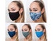 Soft face masks with nose wire and filter pocket 1 DAY UK Delivery facemask washable reusable 3 Layers mask face covering for men women 