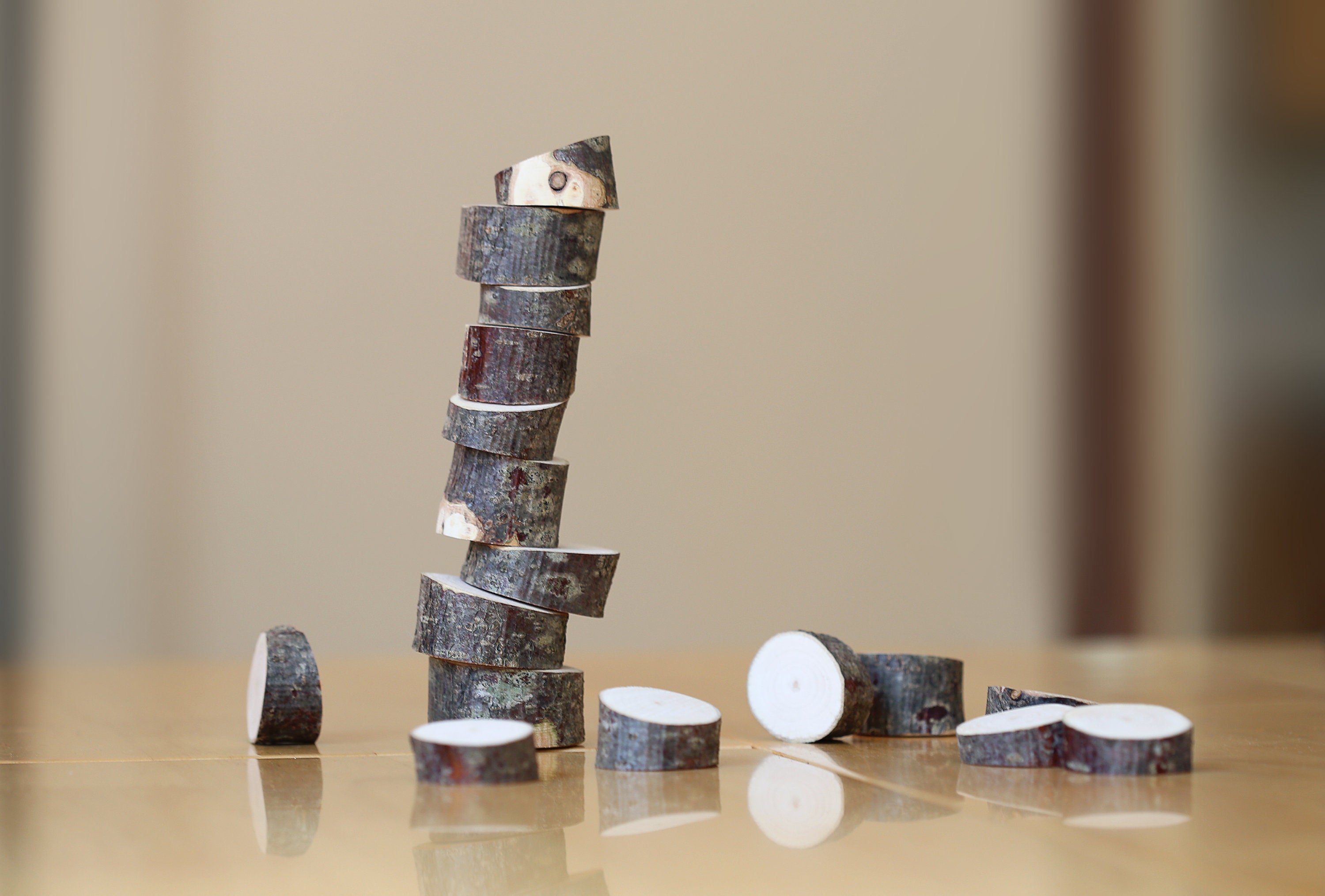 Stackup Game for Creative Kids Balance Structural Engineering Nature