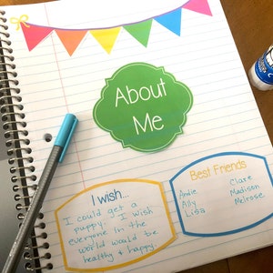 Printable Journal Starter Kit for Kids - Journaling Kit to Inspire Kids to Write - Etsy