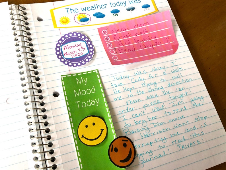 Printable Journal Starter Kit for Kids Journaling Kit To Inspire Kids To Write image 9