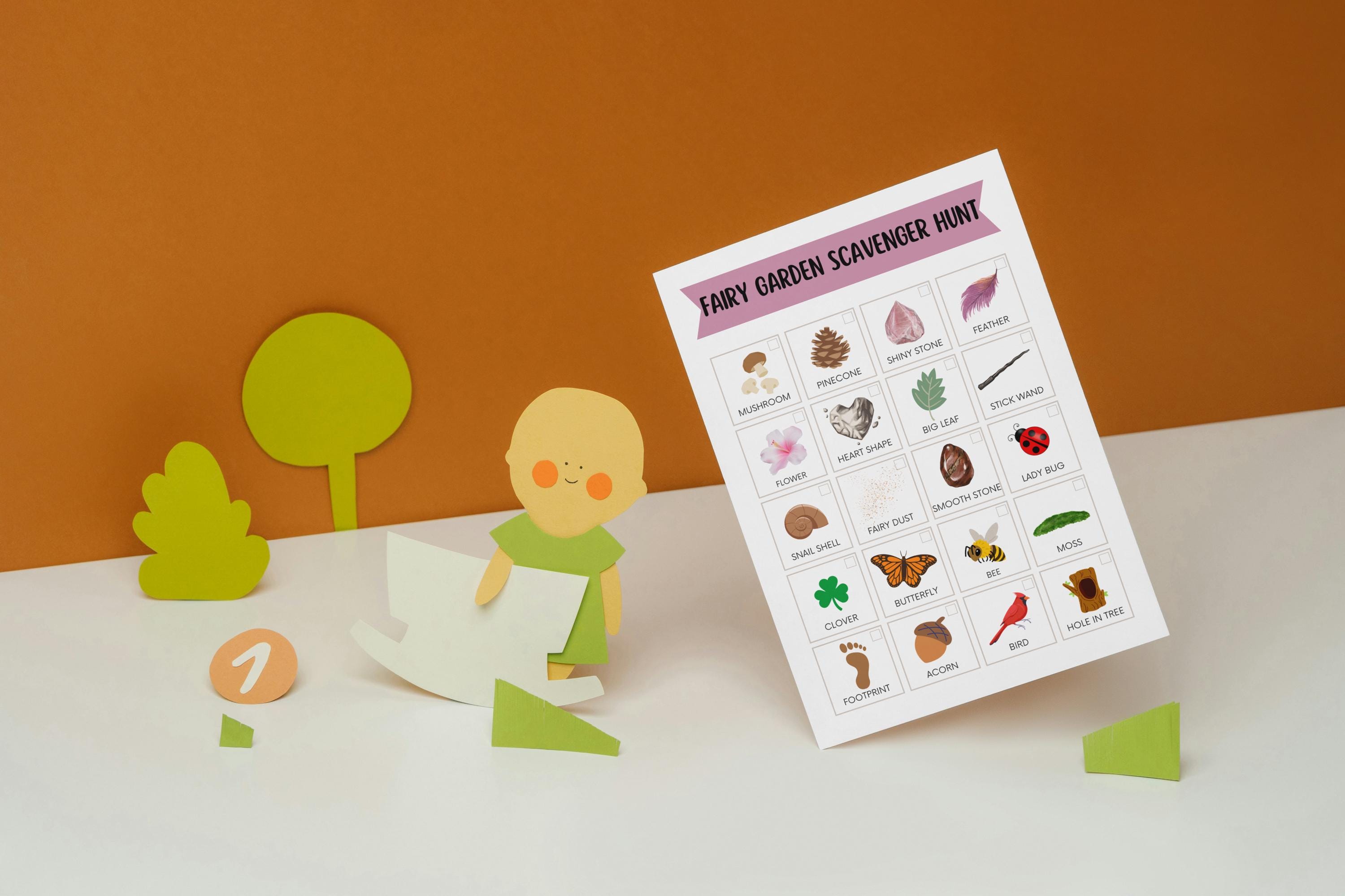 Fairy Garden Scavenger Hunt for Kids Printable – Magical Nature ...