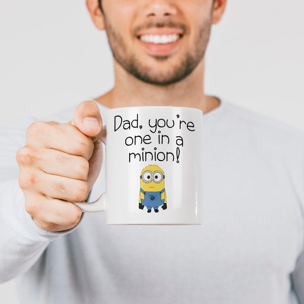 One in a Minion - Fathers day gift, fathers day mug