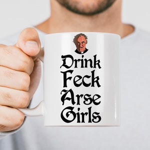 FATHER TED, Father Jack Mug, Father Ted Comedy Quotes Mug