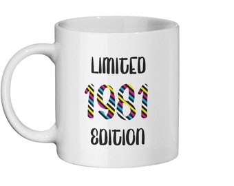 Edizione Limitata 1981 - 40 Mug, Regalo per il 40° Compleanno
