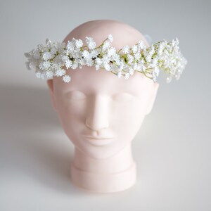 Flower Girl Crown, Flower Crown Wedding, Flower Crown Bridal, Boho Flower  Crown, White Flower Crown, Flower Headpiece, Flower Crown Kit 