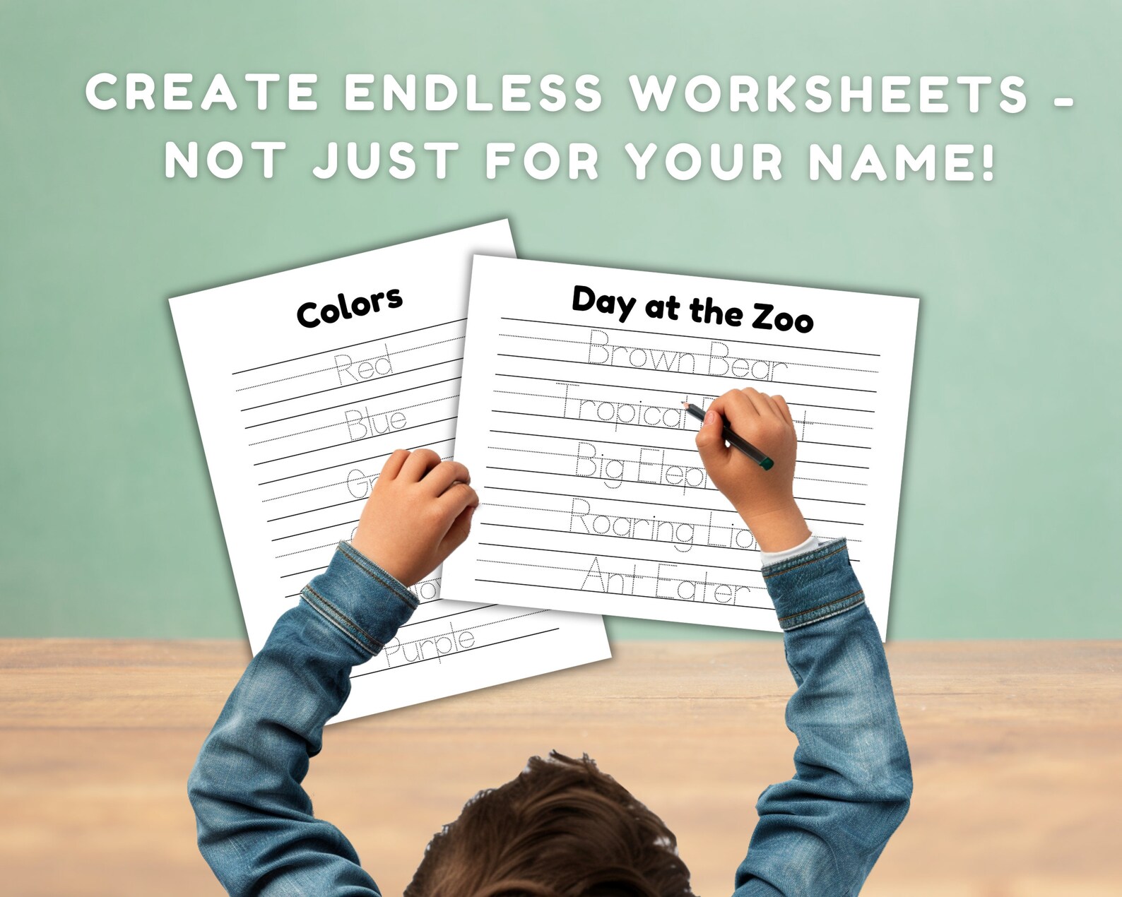 Name Tracing Patterns Name Tracing Template Editable, Trace Name Handwriting Practice, Name ...