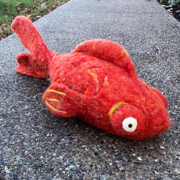Needle Felted Fish - Etsy