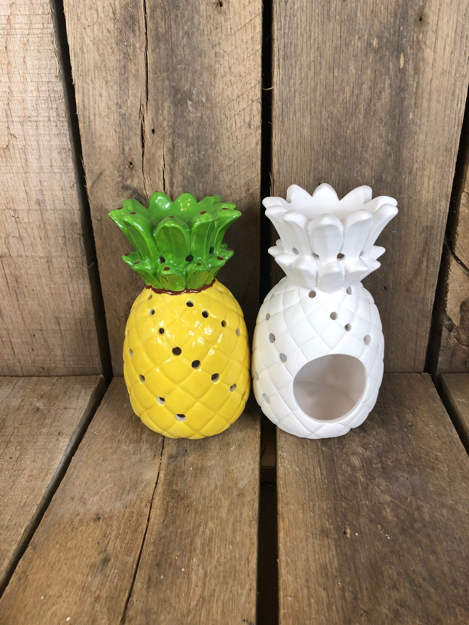 Pineapple / Pineapples / Candle Holder / Votive/ Ready to Etsy