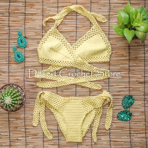 Crochet Bikini Set PDF Pattern and Tutorial / Crochet Bikini Etsy
