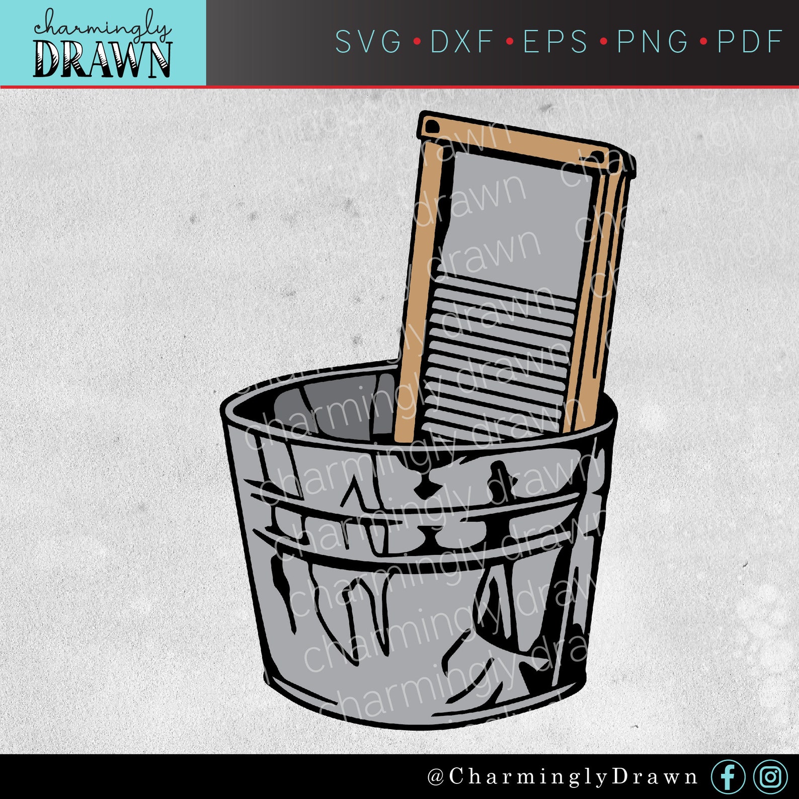 Washboard SVG for Laundry Sign Laundry Room Decor Vintage Washboard