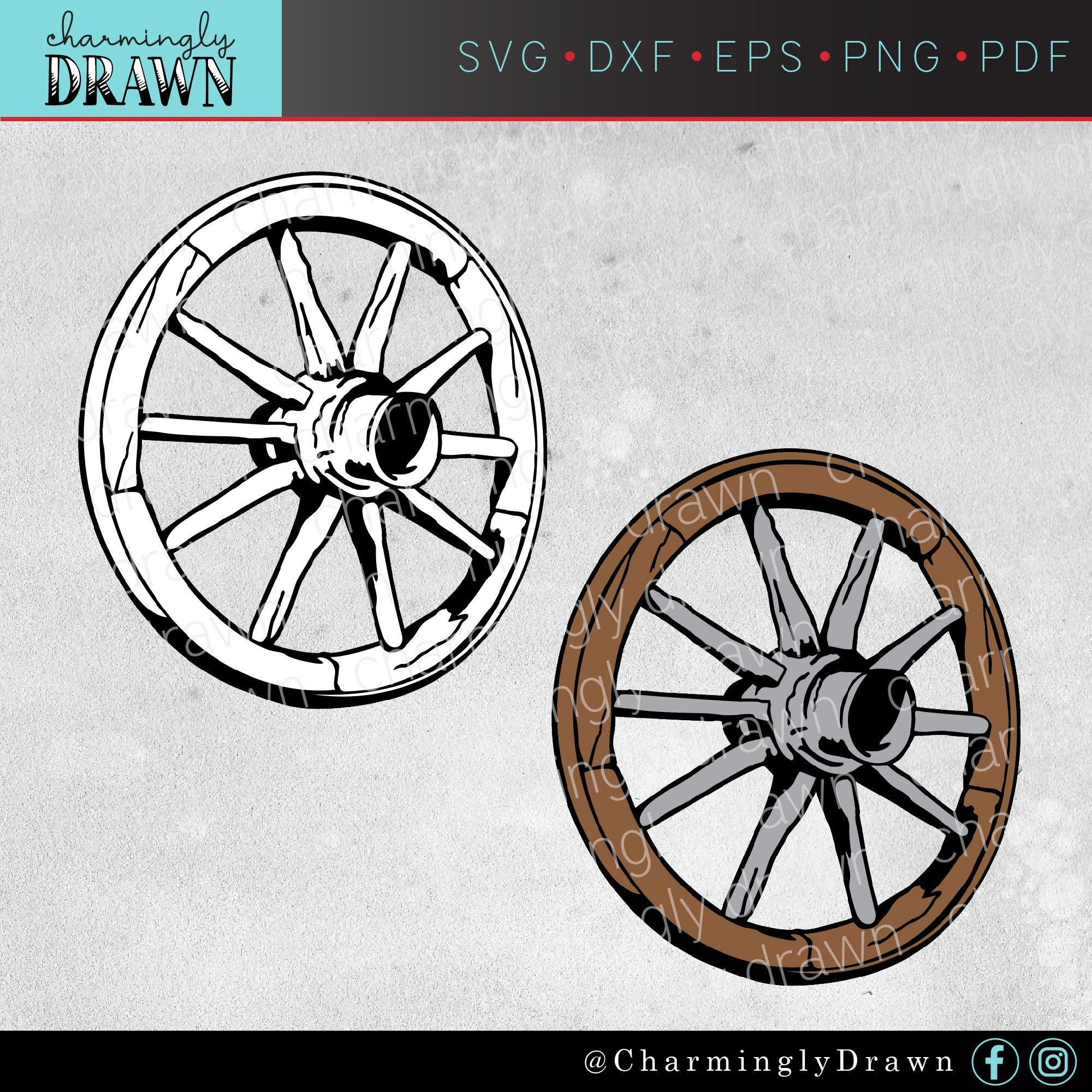 Wagon Wheel SVG Wagon Wheel Decor SVG Farmhouse Wall Decor Wagon Wheels