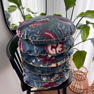 Coussins ronds, coussins décoratifs, coussins de chaise, coussins de cuisine