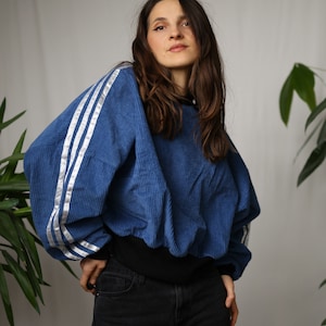 Cord Oversize Sweater, Streetstyle Jumper, Streetwear Sweater